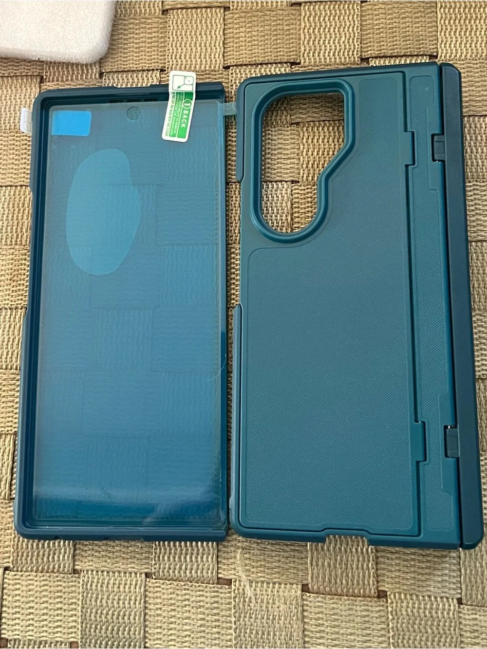 Samsung Galaxy Z Fold 7 Phone Case in Teal Blue